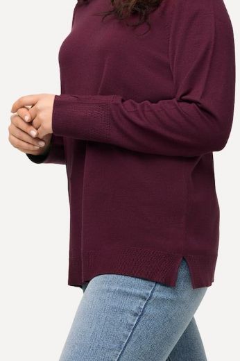 Moda za polnejše Pulover s rol ovratnikom plus velikost, xxl, Ulla Popken in Johann Popken (JP1880)