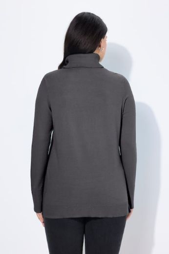 Moda za polnejše Pulover s rol ovratnikom plus velikost, xxl, Ulla Popken in Johann Popken (JP1880)