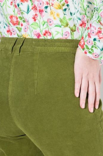 Moda za polnejše Hlače Moni od samta plus velikost, xxl, Ulla Popken in Johann Popken (JP1880)