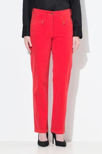 Moda za polnejše Hlače Moni od samta plus velikost, xxl, Ulla Popken in Johann Popken (JP1880)