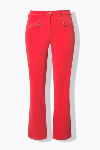 Moda za polnejše Hlače Moni od samta plus velikost, xxl, Ulla Popken in Johann Popken (JP1880)