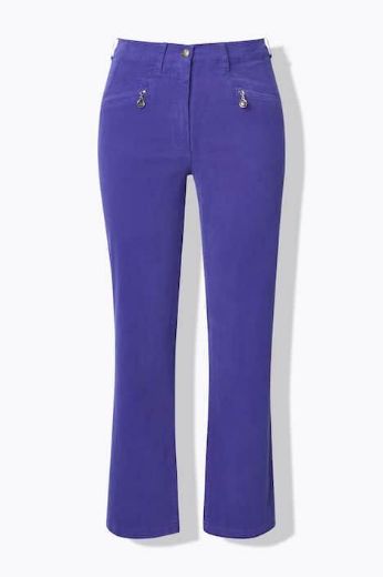 Moda za polnejše Hlače Moni od samta plus velikost, xxl, Ulla Popken in Johann Popken (JP1880)