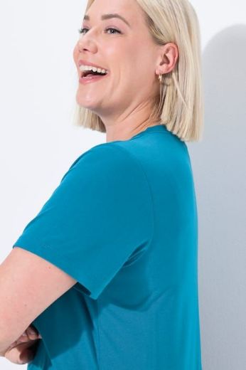 Moda za polnejše Majica funkcionalna V ovratnik plus velikost, xxl, Ulla Popken in Johann Popken (JP1880)