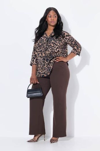 Moda za polnejše Hlače šireg modela nogavica plus velikost, xxl, Ulla Popken in Johann Popken (JP1880)