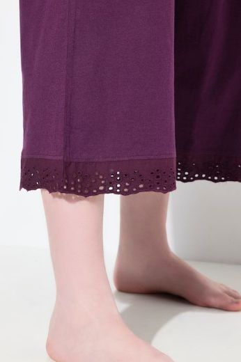 Moda za polnejše Pidžama kratkih rukava i ukrasnom čipkom na obrubima plus velikost, xxl, Ulla Popken in Johann Popken (JP1880)