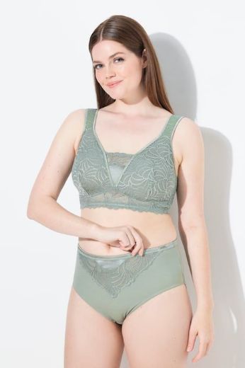 Moda za polnejše Gaćice od mikrofibre s dodatkom ukrasne čipke plus velikost, xxl, Ulla Popken in Johann Popken (JP1880)