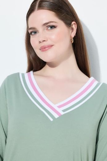 Moda za polnejše Pidžama 3/4 rukava i dugih nogavica plus velikost, xxl, Ulla Popken in Johann Popken (JP1880)