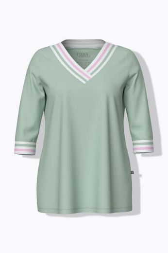 Moda za polnejše Pidžama 3/4 rukava i dugih nogavica plus velikost, xxl, Ulla Popken in Johann Popken (JP1880)