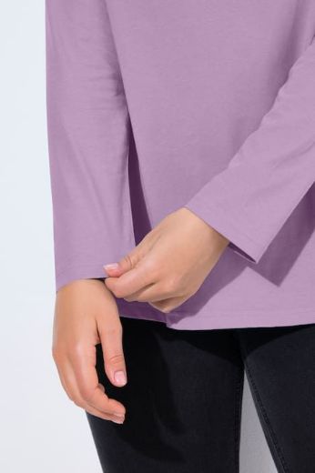 Moda za polnejše Majica dugih rukava V ovratnika plus velikost, xxl, Ulla Popken in Johann Popken (JP1880)
