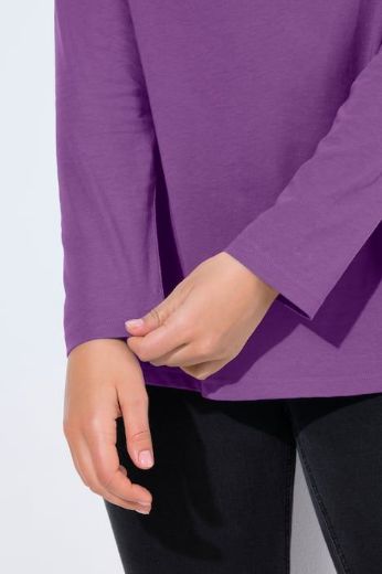 Moda za polnejše Majica dugih rukava V ovratnika plus velikost, xxl, Ulla Popken in Johann Popken (JP1880)