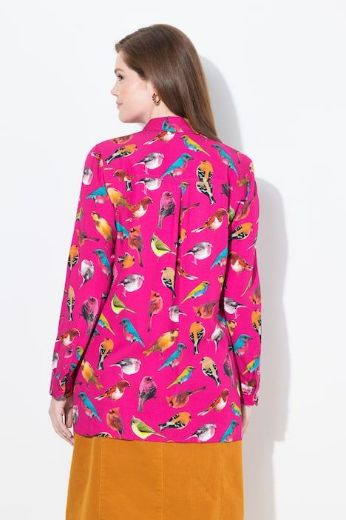Moda za polnejše Bluza dugih rukava s motivom ptica plus velikost, xxl, Ulla Popken in Johann Popken (JP1880)