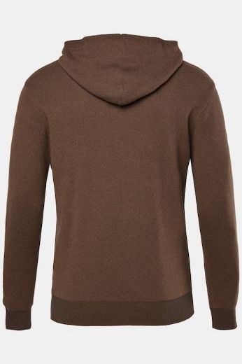Moda za polnejše Majica dugih rukava s kapuljačom plus velikost, xxl, Ulla Popken in Johann Popken (JP1880)