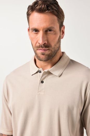 Moda za polnejše Majica Polo kratkih rukava plus velikost, xxl, Ulla Popken in Johann Popken (JP1880)