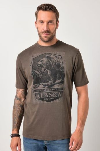 Moda za polnejše Majica kratkih rukava plus velikost, xxl, Ulla Popken in Johann Popken (JP1880)