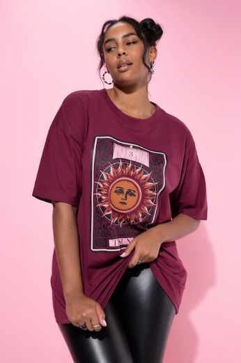 Moda za polnejše Majica kratkih rukava šireg kroja plus velikost, xxl, Ulla Popken in Johann Popken (JP1880)