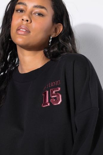 Moda za polnejše Majica dugih rukava šireg kroja plus velikost, xxl, Ulla Popken in Johann Popken (JP1880)