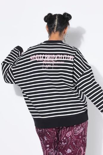 Moda za polnejše Majica dugih rukava šireg kroja plus velikost, xxl, Ulla Popken in Johann Popken (JP1880)