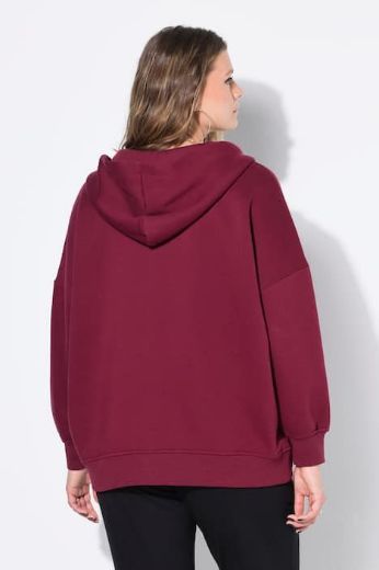 Moda za polnejše Majica dugih rukava s patentnim zatvaračem i kapuljačom plus velikost, xxl, Ulla Popken in Johann Popken (JP1880)