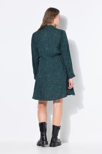 Moda za polnejše Haljina dugih rukava A kroja plus velikost, xxl, Ulla Popken in Johann Popken (JP1880)
