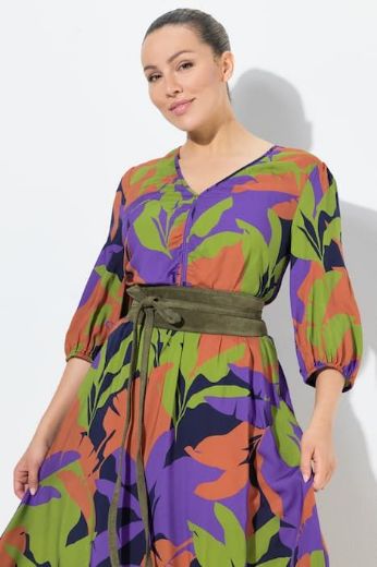 Moda za polnejše Remen kožni na vezanje plus velikost, xxl, Ulla Popken in Johann Popken (JP1880)