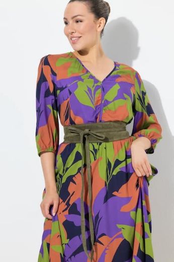Moda za polnejše Remen kožni na vezanje plus velikost, xxl, Ulla Popken in Johann Popken (JP1880)