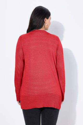 Moda za polnejše Kardigan klasični V ovratnik plus velikost, xxl, Ulla Popken in Johann Popken (JP1880)