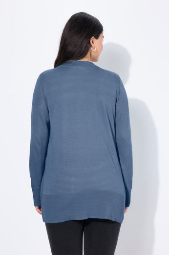 Moda za polnejše Kardigan klasični V ovratnik plus velikost, xxl, Ulla Popken in Johann Popken (JP1880)