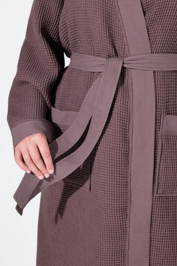 Moda za polnejše Ogrtač duži model na vezanje plus velikost, xxl, Ulla Popken in Johann Popken (JP1880)