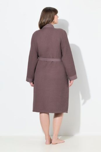 Moda za polnejše Ogrtač duži model na vezanje plus velikost, xxl, Ulla Popken in Johann Popken (JP1880)