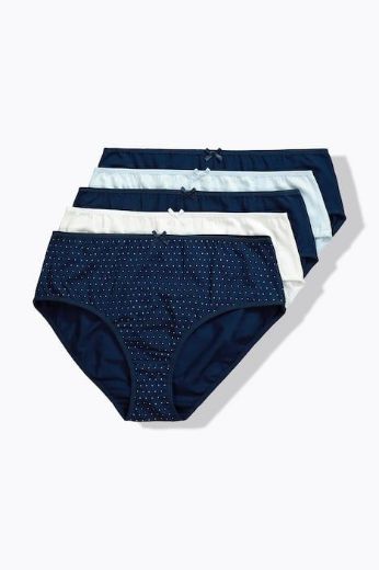 Moda za polnejše Gaćice 5 komada plus velikost, xxl, Ulla Popken in Johann Popken (JP1880)