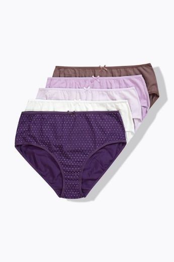 Moda za polnejše Gaćice 5 komada plus velikost, xxl, Ulla Popken in Johann Popken (JP1880)