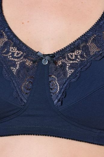 Moda za polnejše Grudnjak sa širim naramenicama s dodatkom ukrasne čipke plus velikost, xxl, Ulla Popken in Johann Popken (JP1880)