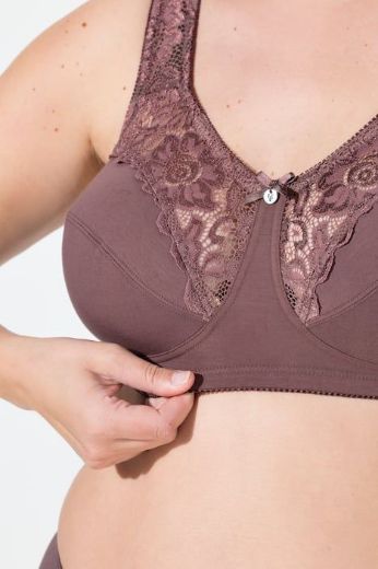 Moda za polnejše Grudnjak sa širim naramenicama s dodatkom ukrasne čipke plus velikost, xxl, Ulla Popken in Johann Popken (JP1880)