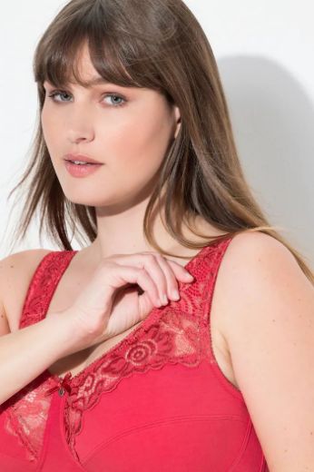 Moda za polnejše Grudnjak sa širim naramenicama s dodatkom ukrasne čipke plus velikost, xxl, Ulla Popken in Johann Popken (JP1880)