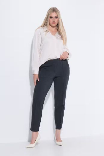Moda za polnejše Hlače s blago suženim nogavicama plus velikost, xxl, Ulla Popken in Johann Popken (JP1880)