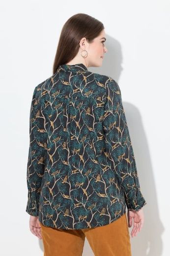 Moda za polnejše Košulja dugih rukava cvjetnog printa plus velikost, xxl, Ulla Popken in Johann Popken (JP1880)