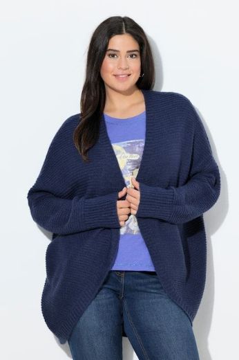 Moda za polnejše Kardigan bez kopčanja plus velikost, xxl, Ulla Popken in Johann Popken (JP1880)
