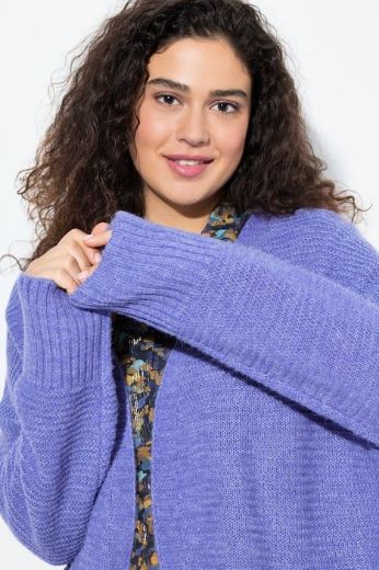 Moda za polnejše Kardigan bez kopčanja plus velikost, xxl, Ulla Popken in Johann Popken (JP1880)