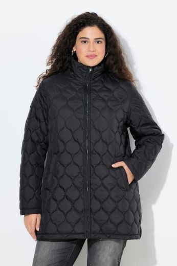 Moda za polnejše Jakna štepana vodootporna povišenog ovratnika plus velikost, xxl, Ulla Popken in Johann Popken (JP1880)