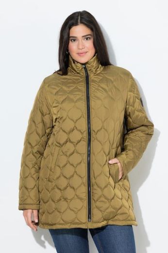 Moda za polnejše Jakna štepana vodootporna povišenog ovratnika plus velikost, xxl, Ulla Popken in Johann Popken (JP1880)
