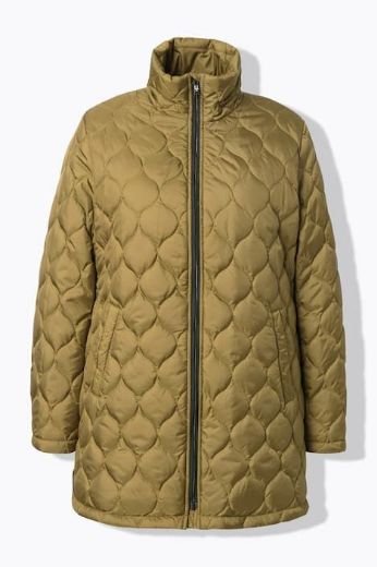 Moda za polnejše Jakna štepana vodootporna povišenog ovratnika plus velikost, xxl, Ulla Popken in Johann Popken (JP1880)