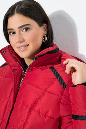Moda za polnejše Jakna štepana s imitacijom krzna na kapuljači plus velikost, xxl, Ulla Popken in Johann Popken (JP1880)