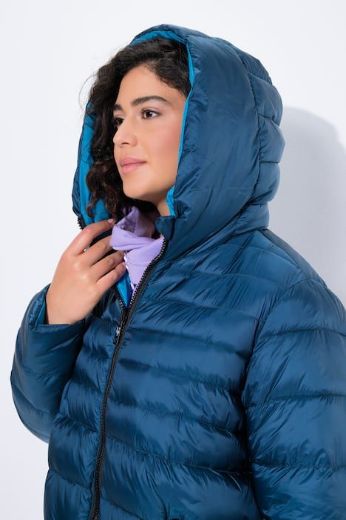 Moda za polnejše Jakna štepana dužeg kroja nosiva na dvije strane plus velikost, xxl, Ulla Popken in Johann Popken (JP1880)