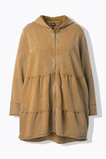 Moda za polnejše Majica dugih rukava s kapuljačom plus velikost, xxl, Ulla Popken in Johann Popken (JP1880)