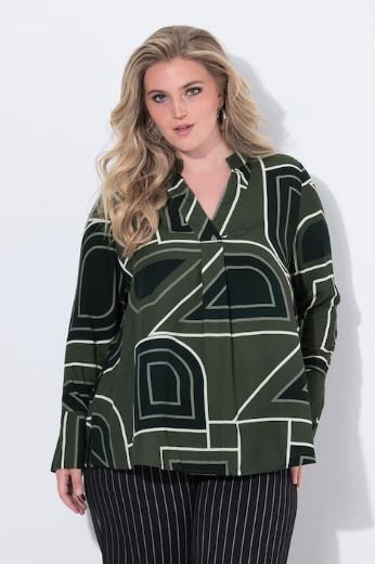 Moda za polnejše Tunika 3/4 rukava plus velikost, xxl, Ulla Popken in Johann Popken (JP1880)