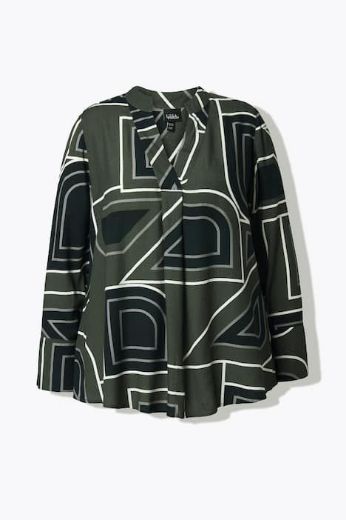 Moda za polnejše Tunika 3/4 rukava plus velikost, xxl, Ulla Popken in Johann Popken (JP1880)