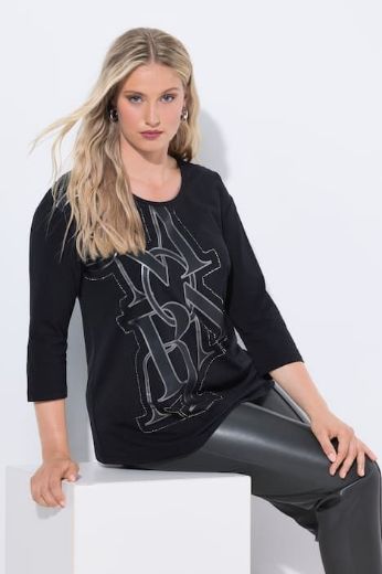 Moda za polnejše Majica 3/4 rukava plus velikost, xxl, Ulla Popken in Johann Popken (JP1880)