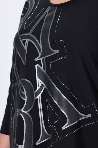 Moda za polnejše Majica 3/4 rukava plus velikost, xxl, Ulla Popken in Johann Popken (JP1880)