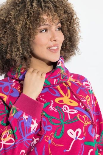 Moda za polnejše Majica dugih rukava povišenog ovratnika plus velikost, xxl, Ulla Popken in Johann Popken (JP1880)