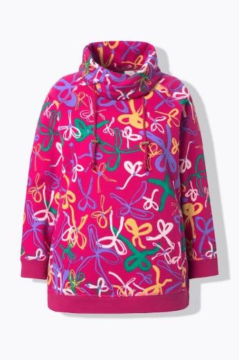 Moda za polnejše Majica dugih rukava povišenog ovratnika plus velikost, xxl, Ulla Popken in Johann Popken (JP1880)